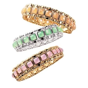 Avon~Signature Collection~Catalina Orange Stretch Bracelet~New in Box - Picture 1 of 6