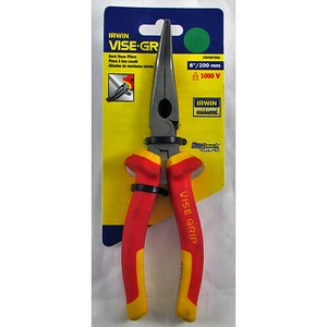 Isolierte Hochleistungs-Zange mit gebogener Nase 8" Irwin Tools - 10505870NA - Bild 1 von 1