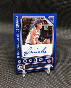 2023-24 Optic Jericho Sims /25 SIGNATURE SERIES AUTO BLUE PRIZM COLOR MATCH SSP! - Picture 1 of 24