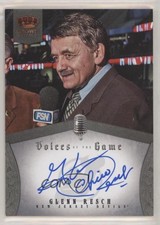 2013 Panini Crown Royale Voices of the Game Signatures Glenn Resch #VG-GR Auto
