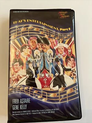 That's Entertainment 2 Fred Astaire Gene Kelly MGM/UA Big Box VHS 1986 Clamshell - Image 1 of 4