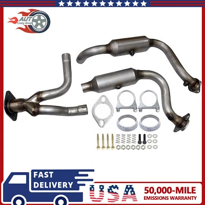 Catalytic Converters for 2008 Ford F-450 Super Duty 6.8L 08-2010 F-250 5.4L 6.8L Foto 1 de 4