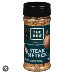 Condimento de carne The Keg, sin gluten, sin msg 180 g/6,3 oz de Canadá - Imagen 1 de 1