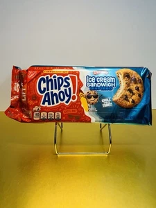 🔵Neue CHIPS AHOI! Chewy Ice Cream Sandwich Schokolade Vanille Creme Cookies 9,9oz - Bild 1 von 2