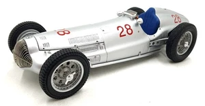 CMC 1/18 Scale Diecast M-040 - Mercedes-Benz W154 1938 #28 - Silver - Picture 1 of 6