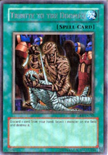 Tribute to The Doomed - DB1-EN165 - Rare - Unlimited Edition - Moderately Played - Image 1 of 1