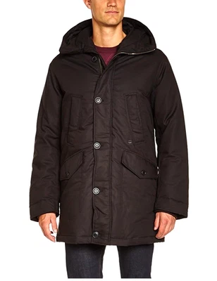 G-STAR RAW Men's Correct Down Hooded Parka Jacket, Black Size XXL  BNWT $695 Foto 1 de 4