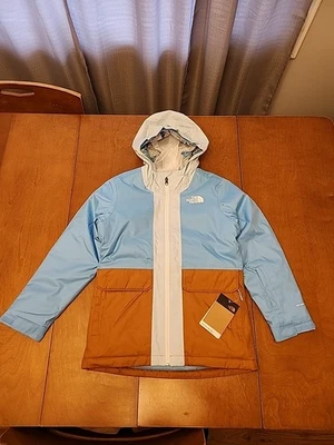 Chaqueta aislante THE NORTH FACE Freedom azul etéreo talla mediana para niñas  Foto 1 de 4