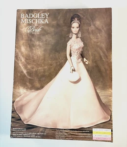 Barbie Mattel 2003 etichetta oro "Badgley Mischka Bride Barbie" 12" - Foto 1 di 19