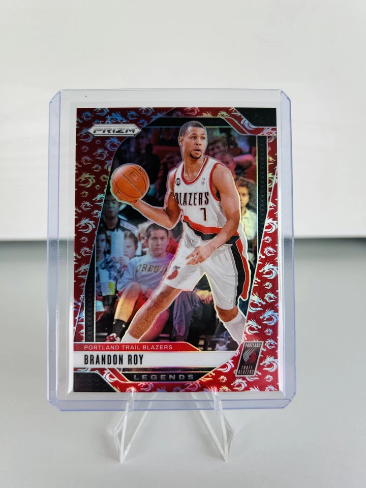 2024-25 Panini Prizm - Brandon Roy Red Dragon /48 - SSP Blazers Legend Mint 🔥 - Image 1 of 2