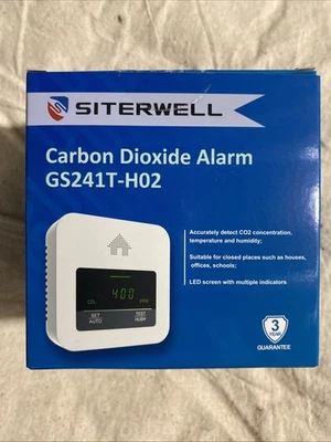 Siterwell Hs241t-ho2 Carbon Dioxide Alarm Detector