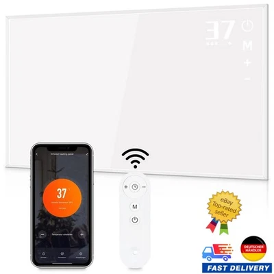 MARKENLOS Infrarotheizung Elektroheizung Wandheizung mit Thermostat App -Steuerung Bringer