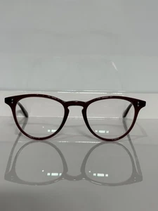Garrett Leight Alice Bio Burgundy Acetate Woman’s Eyeglasses 47mm - Picture 1 of 7