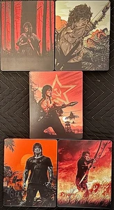 RAMBO BEST BUY COMPLETE 4K UHD BLU-RAY STEELBOOK COLLECTION *READ DESCRIPTION* - Picture 1 of 24