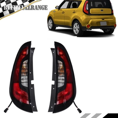 Par de luces traseras halógenas izquierda+derecha para Kia Soul 2014 2015 2016 2017 2018 2019 Foto 1 de 4