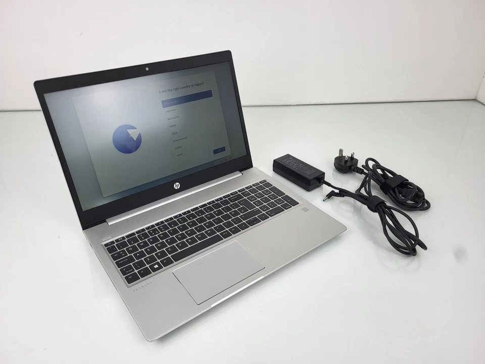 HP Probook 450 G6 15.6 in Laptop i3-8145U 2.10 GHz 8GB 128GB SSD Windows 11 Pro - Image 1 of 4