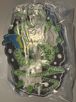 Fallout 4 New Vegas Tunnel Snakes Rule Chain Stitch Patch Embroidered iron-on - Image 1 of 2