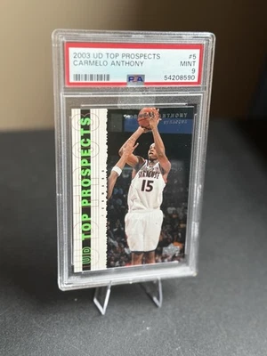 2003-04 Upper Deck UD Top Prospects - Carmelo Anthony #5 (RC) - Image 1 of 2