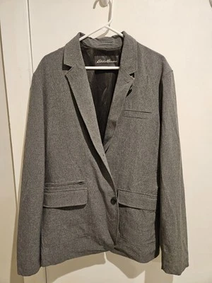 Blazer gris de viaje Eddie Bauer Ultimate Voyager para hombre 44 alto Foto 1 de 4