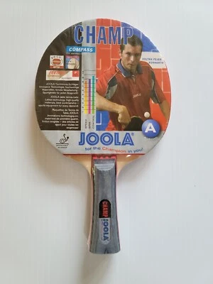 Joola Champ Shakehand Table Tennis Racket Ping Pong Paddle Vintage NOS