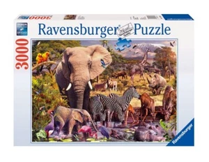 4005556170371 Jigsaw Puzzle 3000el Animals of Africa 170371 RAVENSBURGER p6 Rave - Picture 1 of 1