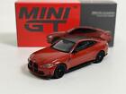 Bmw M4 Competition Toronto Red Metallic Lhd 1:64 Scale Mini Gt Mgt00566l
