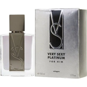 Victoria's Secret Very Sexy Platinum For Him 1.7 Fl oz Cologne Spray for Men - Picture 1 of 2