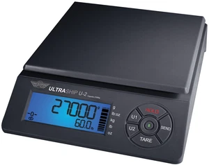 Paketwaage MyWeigh UltraShip U2 - 27kg x 2g Versandwaage parcel scale Waage