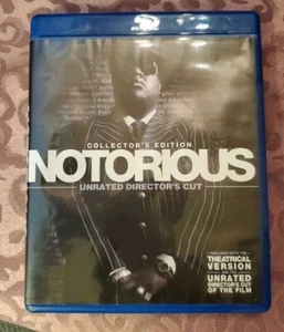 Notorious 2009 Unrated Director's Cut Blu-ray Excellent Used Condition! - Picture 1 of 4