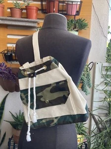 Golden Fleece Designs Canvas Camouflage Sling Bag Made in the USA - Picture 1 of 19