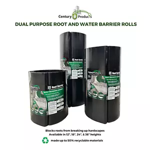 12" x 10' Dual-Purpose Root Barrier by Century Products - Picture 1 of 6