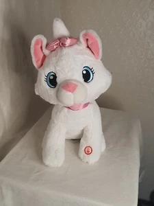 Disney Marie Aristocats light up cheeks Plush Soft Toy 11" (Bin1) - Picture 1 of 4
