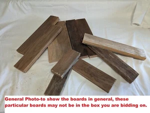 Salvaged Red Oak Planks 2.375" Wide 11.875" Long Craft Barn Wood Wooden Flooring - Picture 1 of 23
