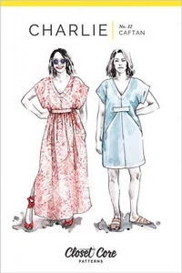Charlie Caftan (12) - Sewing Pattern - Closet Core - Sizes 0-20 - Picture 1 of 4