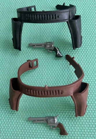 1973 Gabriel Lone Ranger + Tonto  2 Holsters w/ 1 Six Gun each Cover