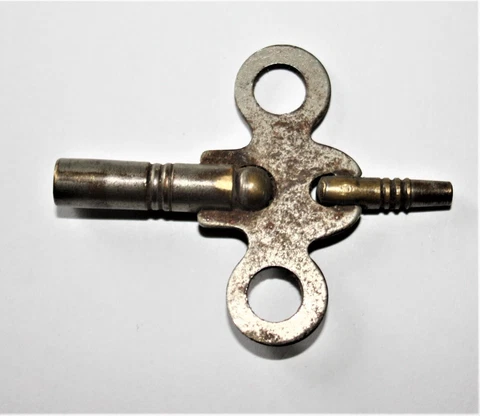 CARRIAGE CLOCK KEY       STEEL AND BRASS Cover
