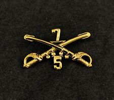 🌟US Army 5th Battalion 7th Cavalry GarryOwen 5/7 Airmobile Crossed Saber Pin