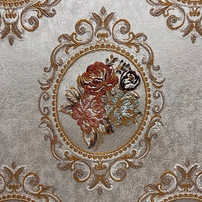 Victorian Mirror Jacquard Fabric, 54" Wide, for Upholstery Window, Sold by Yard - Image 1 of 4