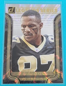 2022  Donruss The Legends Series #LS-16 Joe Horn NO Saints Football Card L5 - Picture 1 of 2