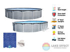Lake Effect Lifestyle 54" Wall Above Ground Swimming Pool w/ Liner & Skimmer