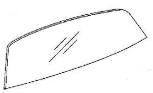Fits Oldsmobile Cutlass Calais 1988-1991 4 Door Sedan Heated Rear Glass Window - Picture 1 of 1