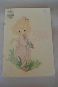 Designs By Gloria & Pat Precious Moments The Voice of Spring #PM-12 Girl Bible - Picture 1 of 7