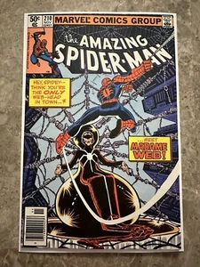 Quiosco Amazing Spider-Man #210 en estado bastante bueno - 7,5 (1980 Marvel Comics) - 1st Madame Web - Imagen 1 de 24