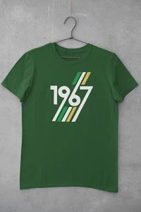 Retro Europa 1967 Lissabon Löwen (Flaschengrün bis 5XL) Celtic Glasgow Irish Celten - Bild 1 von 1