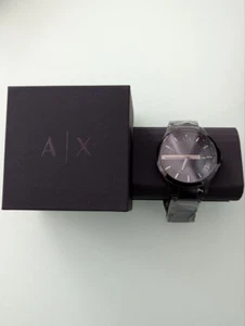 Reloj Armani Exchange Hampton con correa de metal negro. AX2104. NUEVO PRECINTADO - Imagen 1 de 2