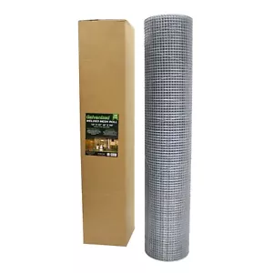 Hardware Cloth 1/2 inch 48in x 100 ft, 19 Gauge Square, Chicken Coop Wire Fence - Picture 1 of 6