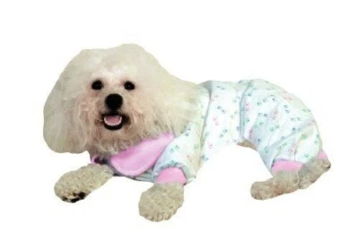 Pajama Sleepover PJ's Dog Halloween Costume Size X-Small XS Toy Breed Pet Night - Image 1 of 3