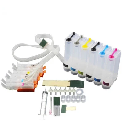 6 colors PGI-450 CLI-451 Empty CISS for Canon MG6340 MG7140 iP8740 MG7540 - Image 1 of 4