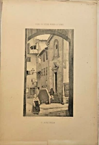 1887 S. ANDREA RICORDI DEL VECCHIO MERCATO DI FIRENZE Mattani Carocci - Imagen 1 de 2