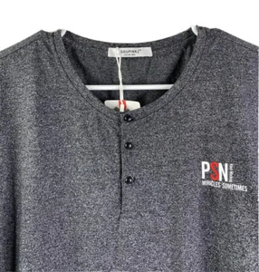Soupinkj Mens 2XL New Gray PSN T-Shirt - Picture 1 of 8